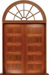 10 panel: door in frame