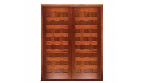 24 panel: double door