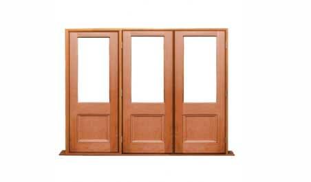 victorian single light: 2 doors + 1 fixture on left