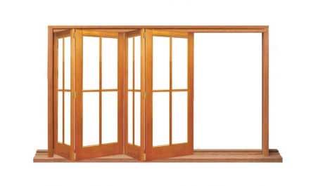 4 light: four sash bifold (all left or all right)
