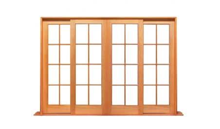 8 light: 4 doors (2 sliding) - OXXO