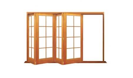 8 light: four door bifold - all left or all right