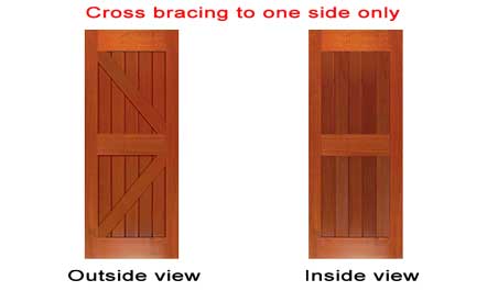 barn door: door only