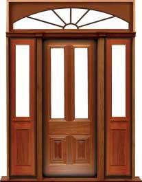 glazed cricket bat: door in frame