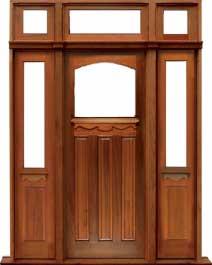 federation archtop: double door +  two sidelights