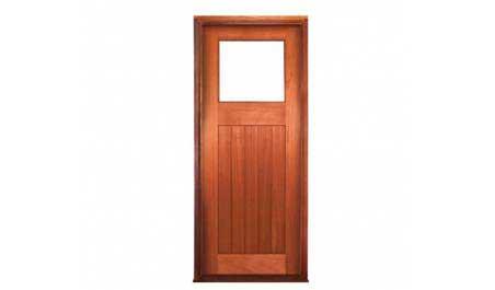 V J plank high waist: door in frame