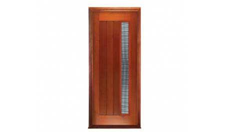 vertical plank with "safebreeze" ventilation: door in frame