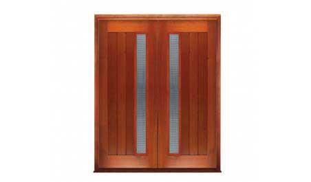 vertical plank with "safebreeze" ventilation: double door