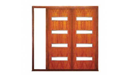 broadband: double door + fixed glass on left