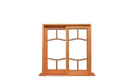 coathanger: two sash window (1 sliding)