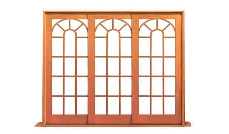 conservatory: 3 doors (2 sliding) - OXX / XXO