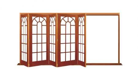 conservatory: five door bifold - all left or all right