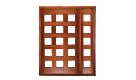 coolum glazed: single door + sidelight on right