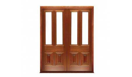 glazed cricket bat: double door