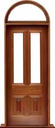 glazed cricket bat: door in frame