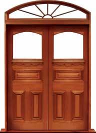 edwardian: single door + sidelight on right