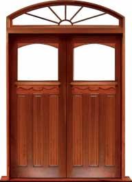 federation archtop: double door +  two sidelights