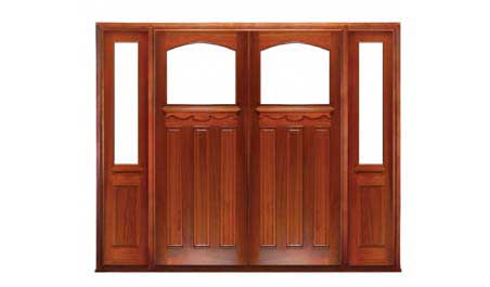 federation archtop: double door +  two sidelights