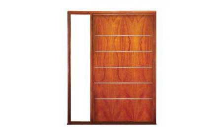 fineline pivot: single door + fixed glass on left