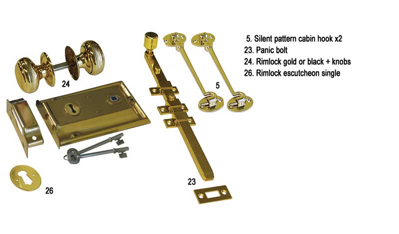 Double Gate Components 4084 - Double Gate KIT
