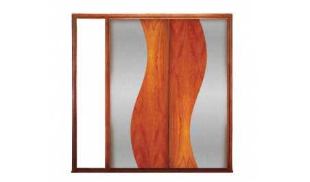 helix: double door + fixed glass on left