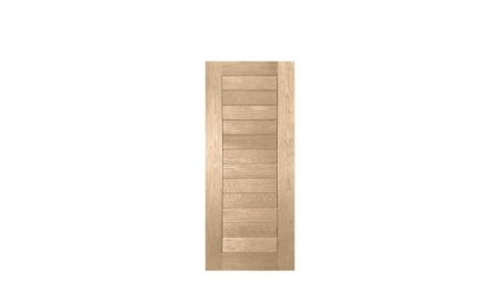 horizontal plank oak: door only