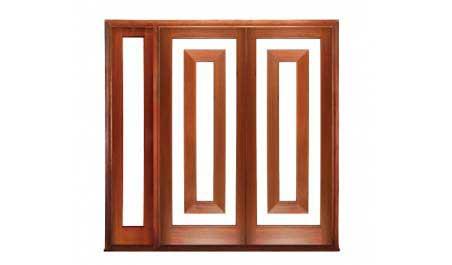 infinix: double door + sidelight on left