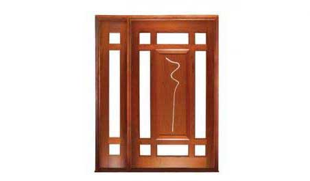 jazz pivot: single door + sidelight on left