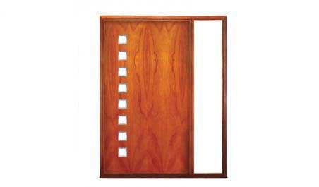 lima pivot: single door + fixed glass on right