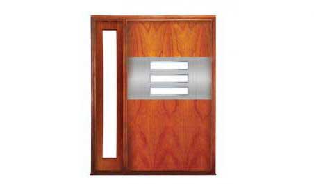 mali pivot: single door + sidelight on left