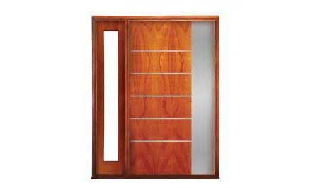 moda pivot: single door + sidelight on left