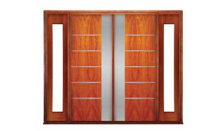 moda: double door +  two sidelights