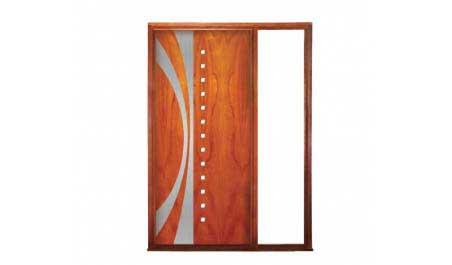 okapi: single door + fixed glass on right