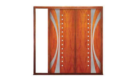 okapi: double door + fixed glass on left