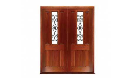 paddington with ironwork: double door