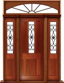 paddington with ironwork: single door + sidelight on right