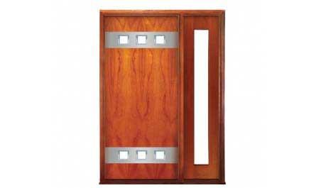 pito: single door + sidelight on right