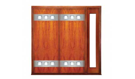 pito: double door + sidelight on right