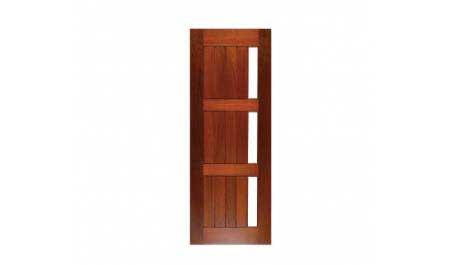 plank & rail glazed: door only