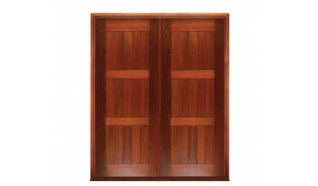 plank & rail: double door