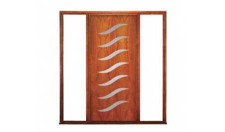 seabreeze: single door +  two fixed glass