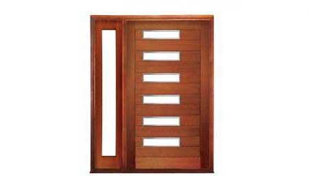 seaport pivot: single door + sidelight on left