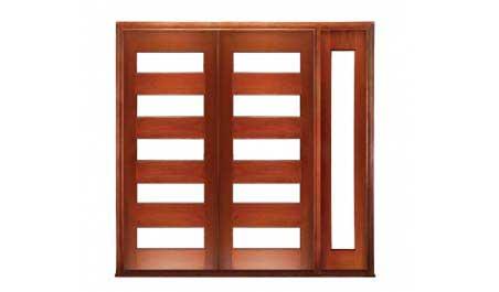 sentosa: double door + sidelight on right