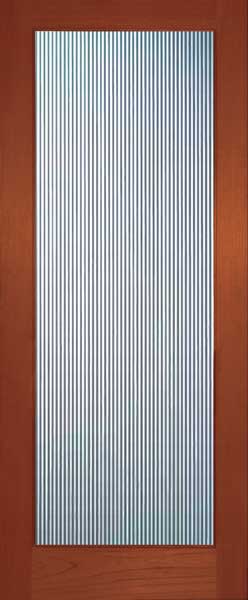 Narrow&nbsp;reeded&nbsp;glass</br>single&nbsp;light