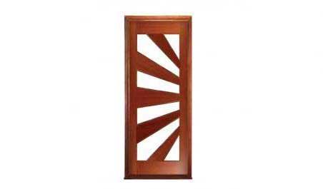 sunrise: door in frame
