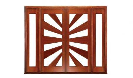 sunrise: double door +  two sidelights