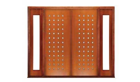 toku: double door +  two sidelights