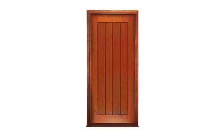 vertical plank: door in frame