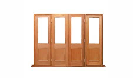 victorian single light: 2 doors + 2 fixtures on sides