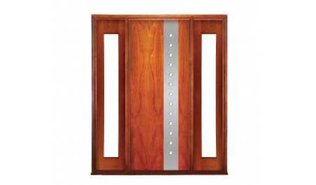 zanzibar: single door +  two sidelights